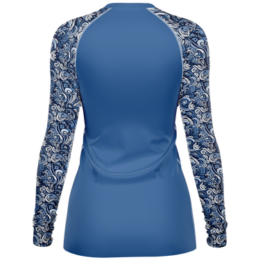 Chokefish™ Long Sleeve Rashguard Maori Woman's Shirt-004